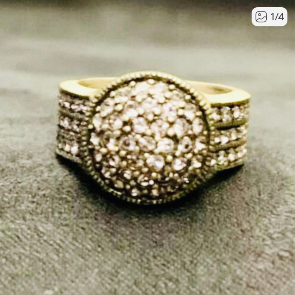 Heidi Daus Bavarian Pave Dome Ring